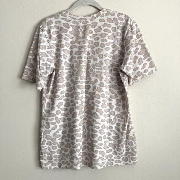Johnny Was Womens Pima Cotton Animal Print Floral Butterfly T-Shirt Size Small - Picture 7 of 8